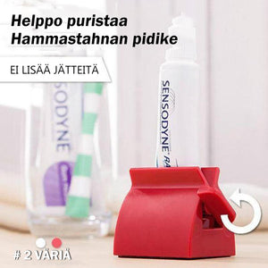 Purista hammastahna pidike helposti