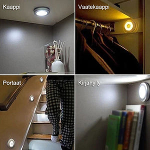 Led-valot liiketunnistimella