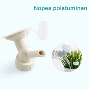 Kaksipään sprinklerisuutin