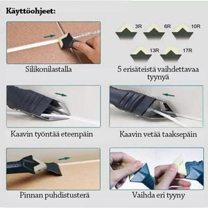 3-in-1 tiivistystyökalu