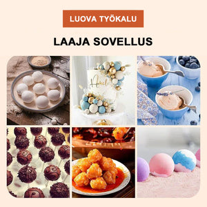 Luova keittiöväline kolme lihapullia maker