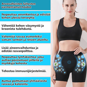 Ion Shaping Shortsit sisältää turmaliinikangasta