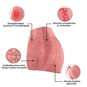 Ion Shaping Shortsit sisältää turmaliinikangasta