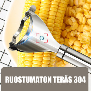 304 Ruostumattomasta teräksestä valmistettu Corn Peeler