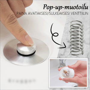 Pop-up pesuallasjätteet Viemäriliitin