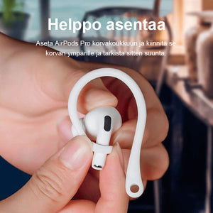 Pudotuskestävät kuulokkeet ja Airpod-teline - Osta 1, saat 1 ilmaiseksi (2 paria)