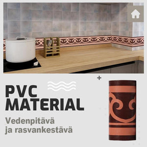 Itseliimautuva vyötärö PVC-seinätarra