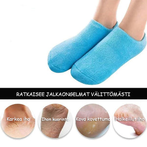 Kosteuttavat sukat geelivuorella