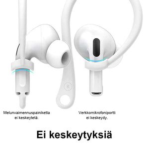 Pudotuskestävät kuulokkeet ja Airpod-teline - Osta 1, saat 1 ilmaiseksi (2 paria)