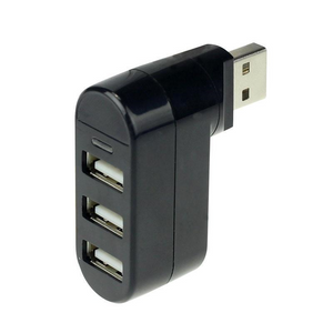 Pyörivä 3-porttinen mini-USB-keskitin